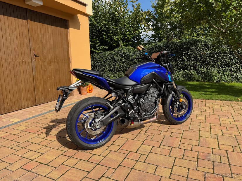 Yamaha MT-07 6200km - odpočet DPH