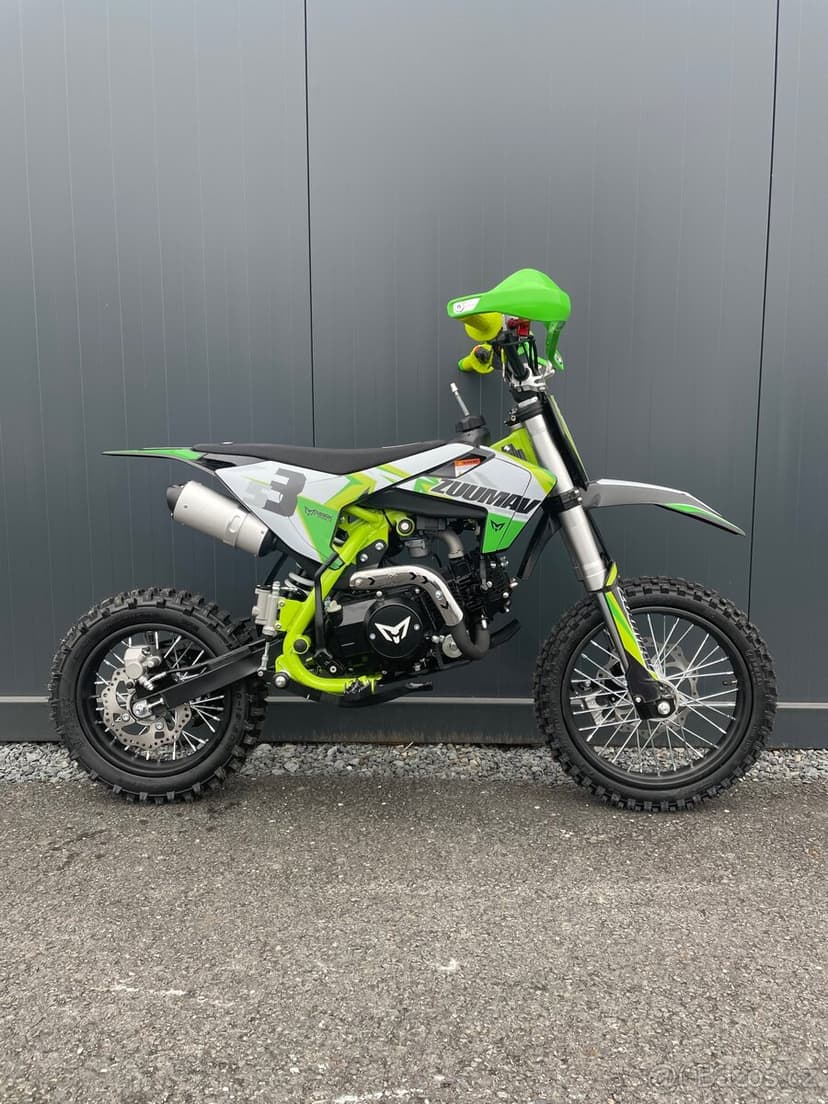 Pitbike Zuumav S3 125cc semiautomatic,14/12