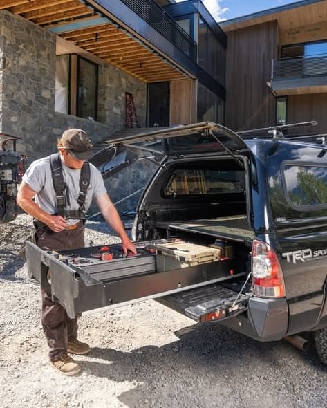 Výsuvné boxy pro Toyota Hilux, Ford Ranger, Nissan Navara