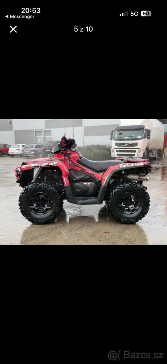 Can-Am Outlander 650 XU DPS,