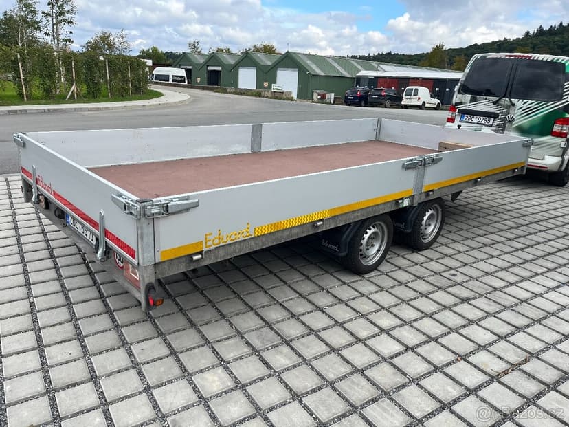 Přívěsný brzděný vozík EDUARD 2700Kg odpočet DPH