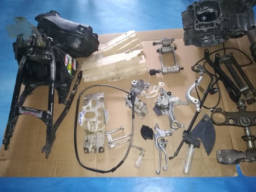 Kawasaki kx-f 450 rok 2006 motocross dily