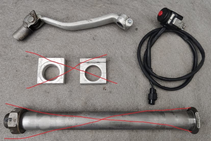 Náhradní díly - Kawasaki KX 250F 2009