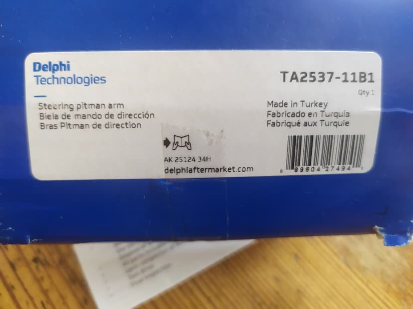 Chevrolet Pitman arm c10 c20 c30