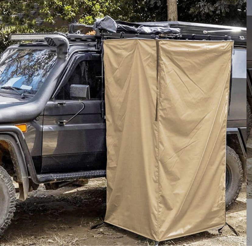 Offroad sprchový kout / zástěna na auto