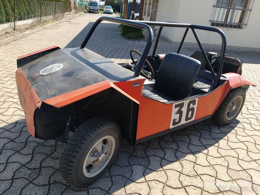 Závodní ŠKODA BUGGY - originál, rok 1970 Švédsko