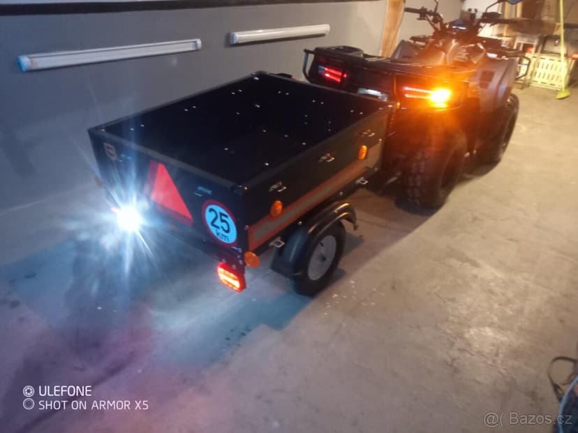 Čtyřkolka Goes Cooper 200 + přívěs + kufr – výborný stav