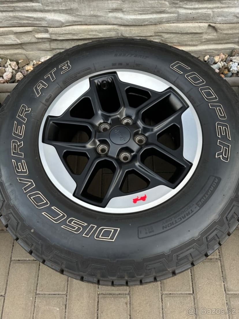 Alu JEEP 5x127 17” 255/75/17
