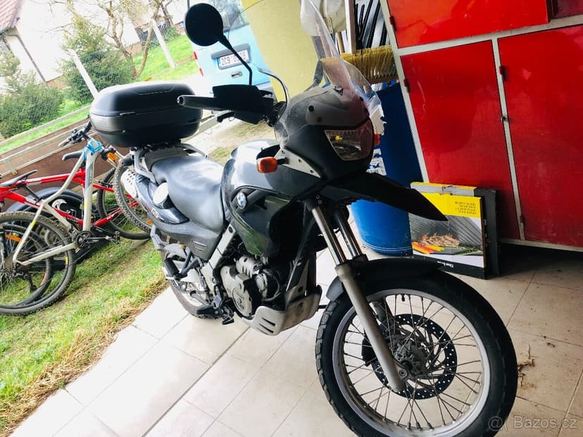 Prodám BMW 650GS, černá