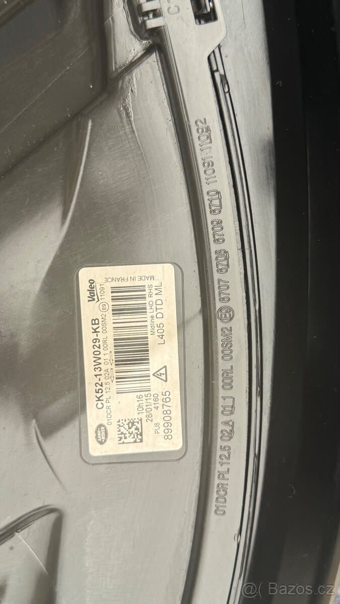 Predni svetla Land Rover Range Rover L405