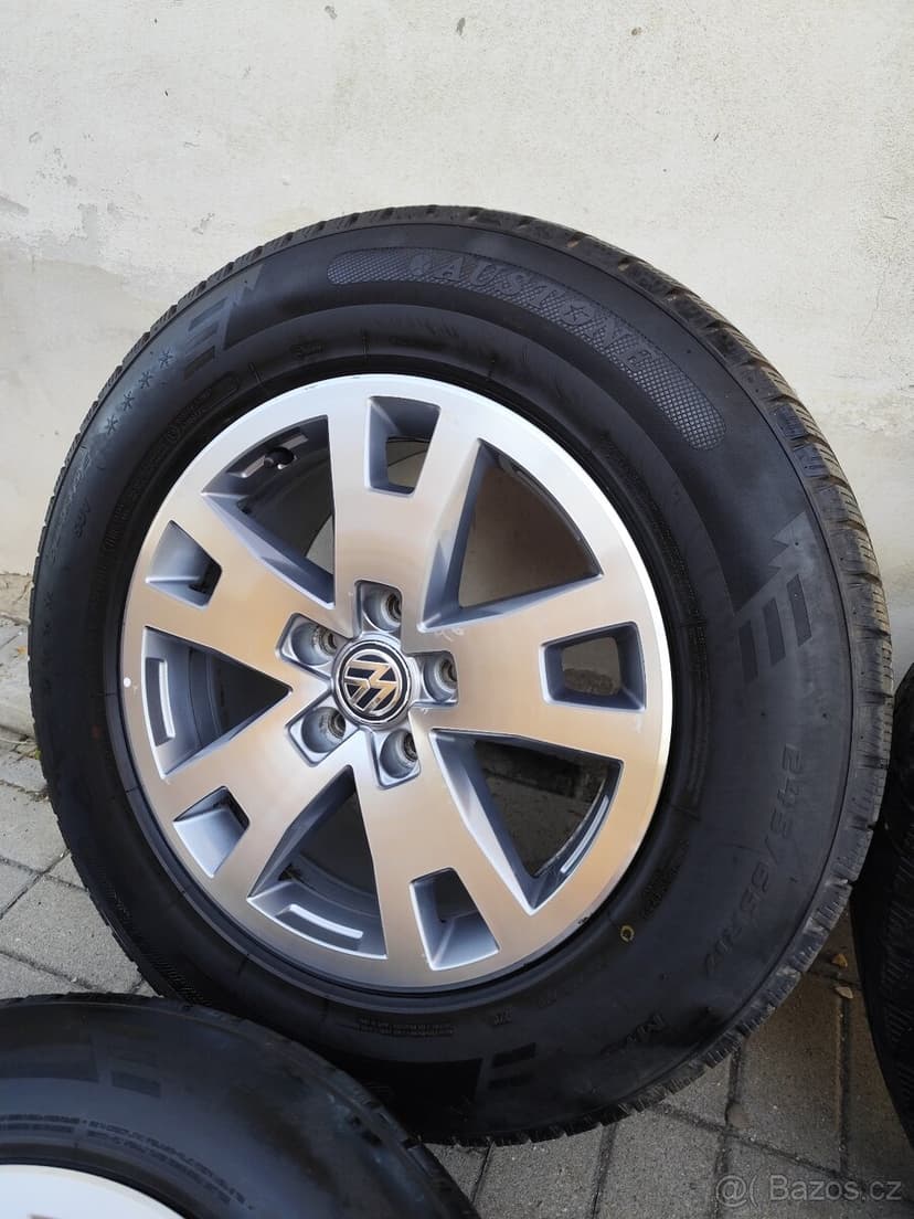 ALU 5x120 r17 VW, T5, AMAROK + PNEU
