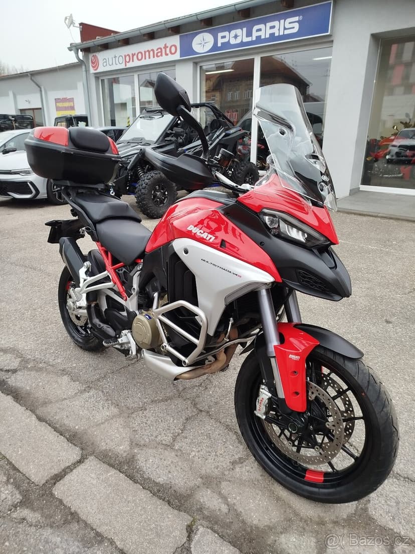 Ducati Multistrada V4 S, 1. MAJITEL, ČR, - DPH, TOP CENA