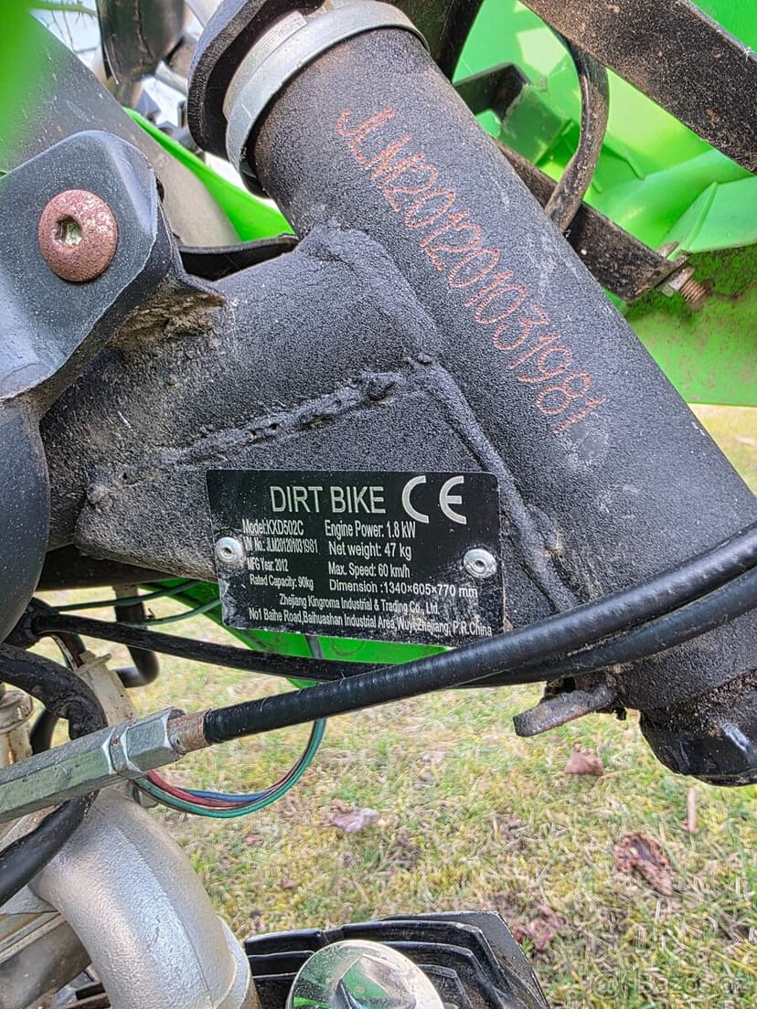 Dětská pitbike KXD 50