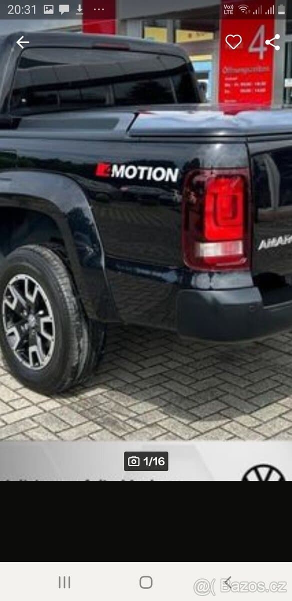 Samolepky nálepky 4 motion VW Amarok