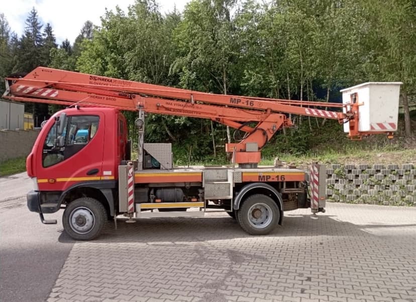 Avia D120 - montážní plošina