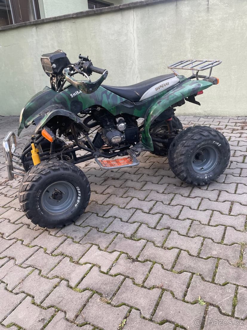 ATV čtyřkolka quad SHINERAY 200 manuál