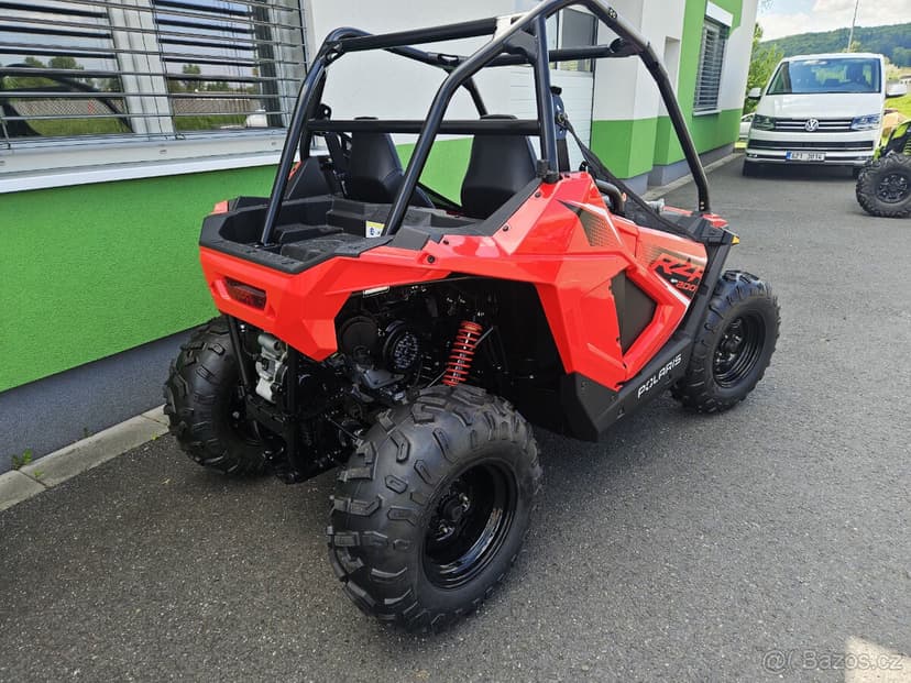 POLARIS RZR 200 červený dětská čtyřkolka bugina
