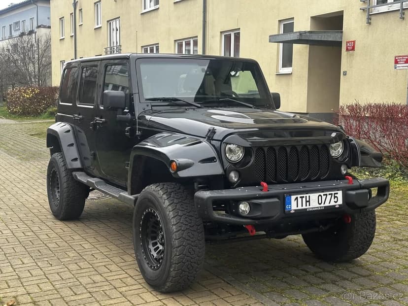Jeep Wrangler Sahara 3.6 V6 Unlimited 4x4 Kůže Navi 2018