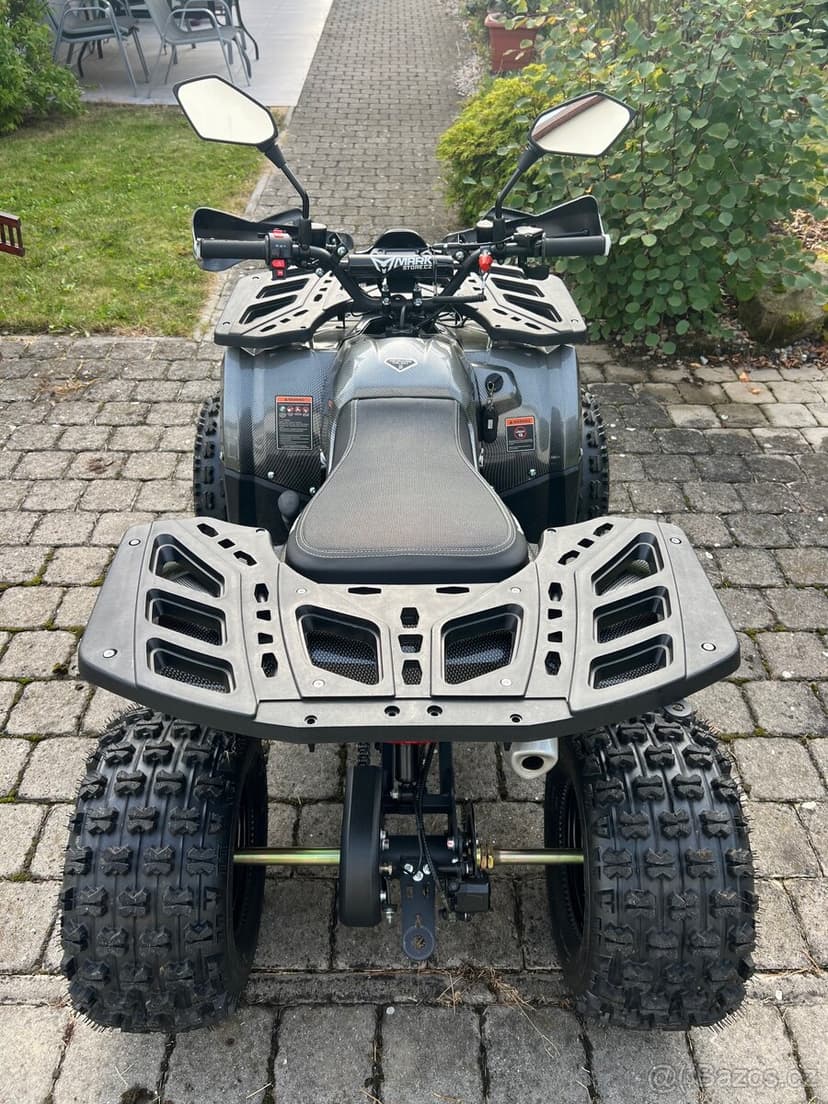Dětská čtyřkolka Piranha Veyron 125cc Carbon
