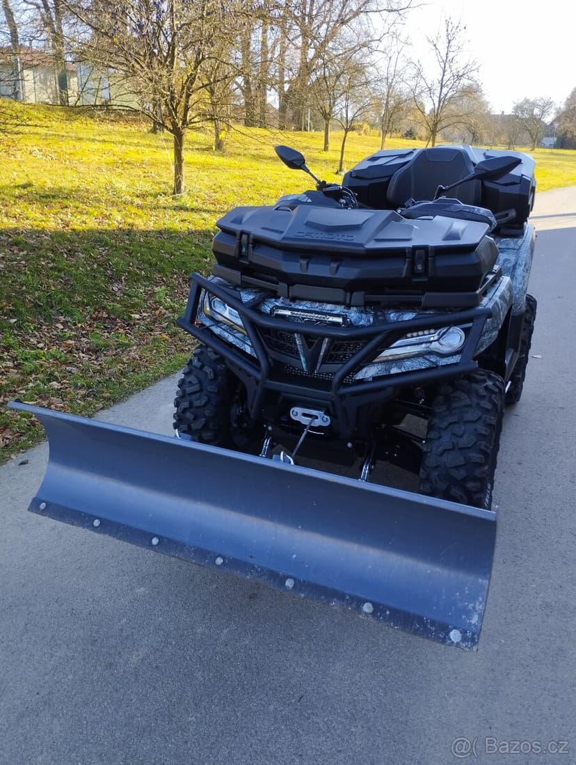 CFmoto Gladiator  X1000, r.v 2021, 1150km, výbava, bílá SPZ