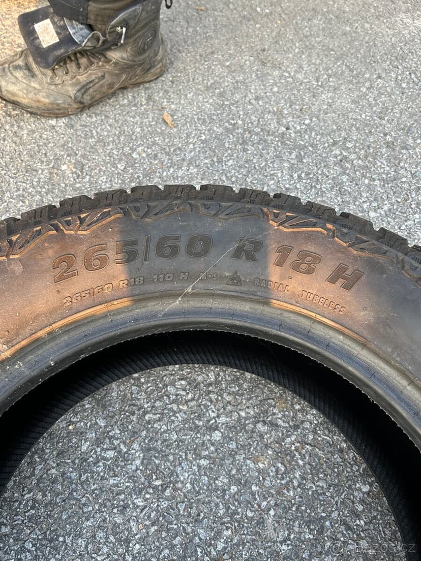Sada celoročních pneumatik Matador 265/60 R18 (7,5mm)
