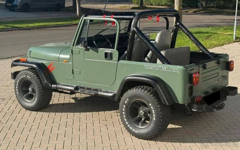 Jeep Wrangler YJ 2.5 4WD, rok výroby 1989