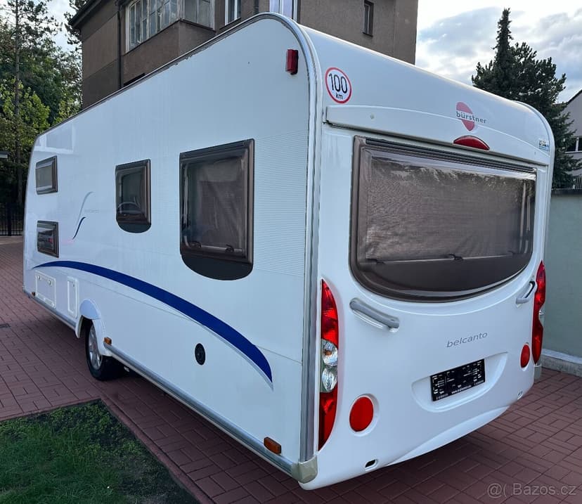 Bürstner Belcanto 525 TK 2009, PALANDY+AUT. MOVER+2 STANY+TV