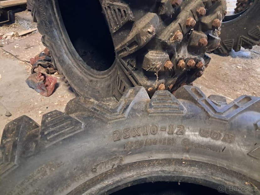 Pneu na čtyřkolku 25x8-12, 25x10-12