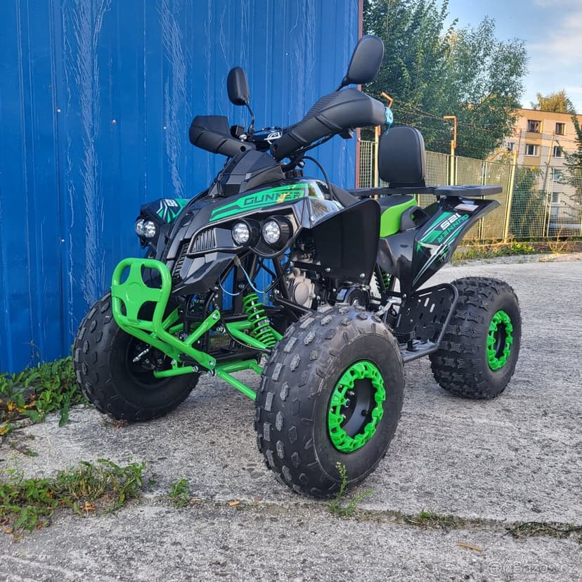 Čtyřkolka APAQ GUNER 125cc 8" 3+1 zelená