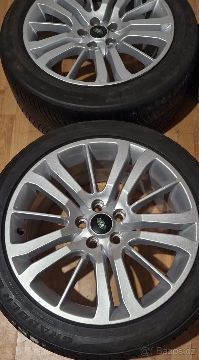 Predám alu. disky Land Rover 5x120 R20
