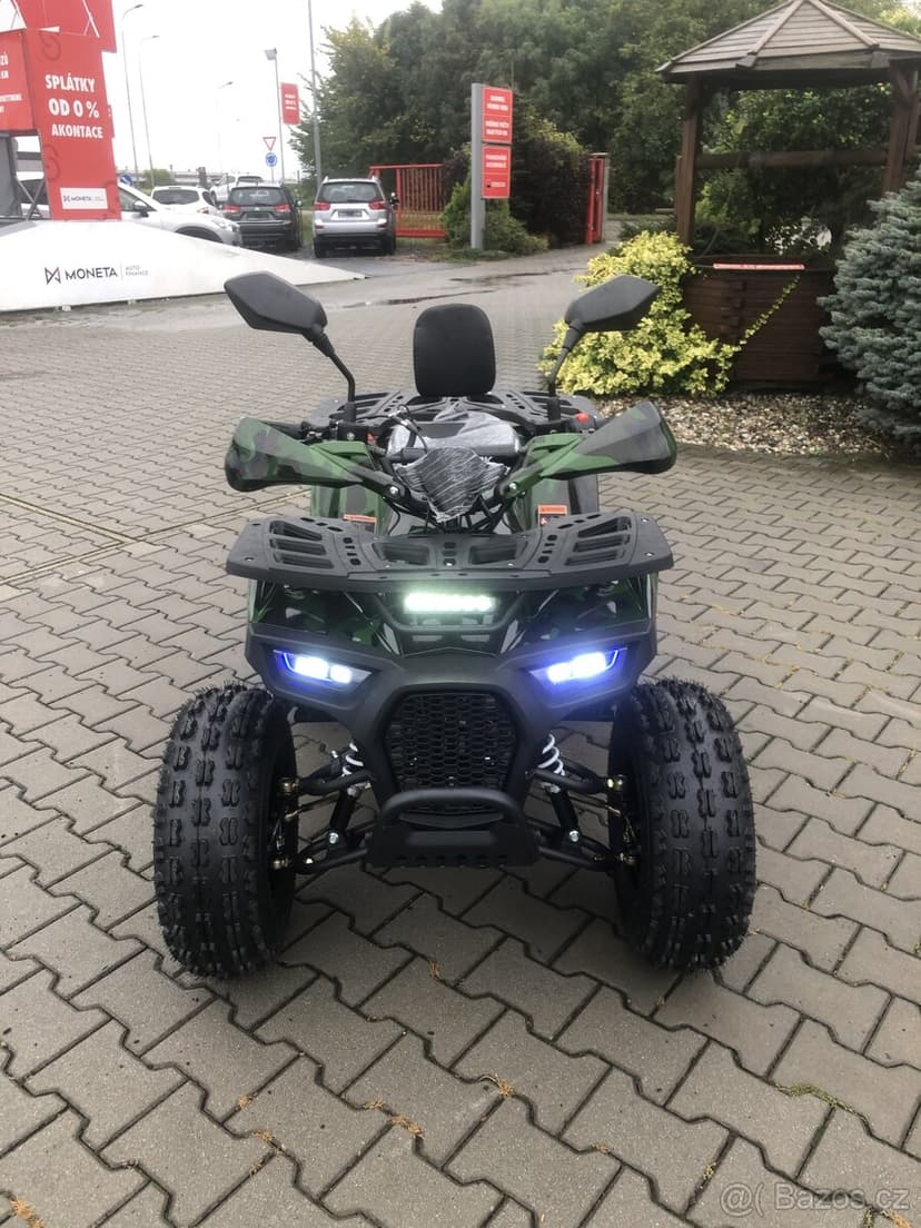 Dětská čtyřkolka Piranha Veyron 125cc 1G8 - zelený maskáč