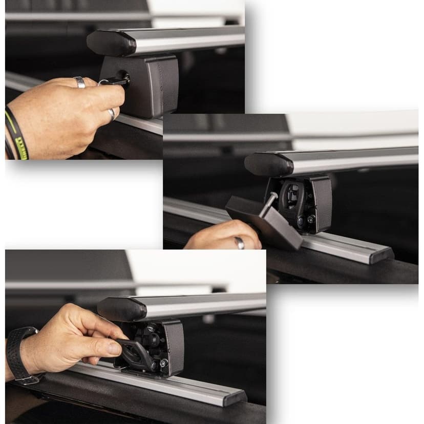 Příčníky na korbu Pickupů uchycení do kolejnic