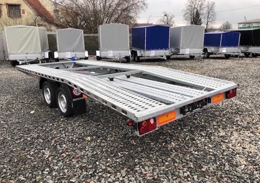 Přívěsný vozík,autopřepravník 460x205cm,2700kg,VDI2700