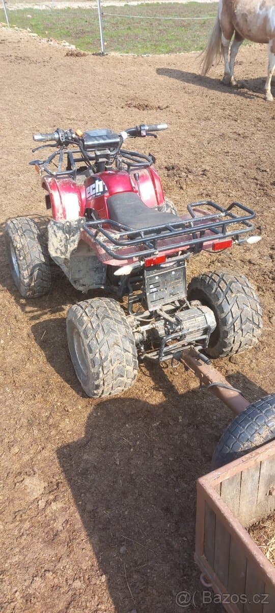 Elektrická čtyřkolka hecht