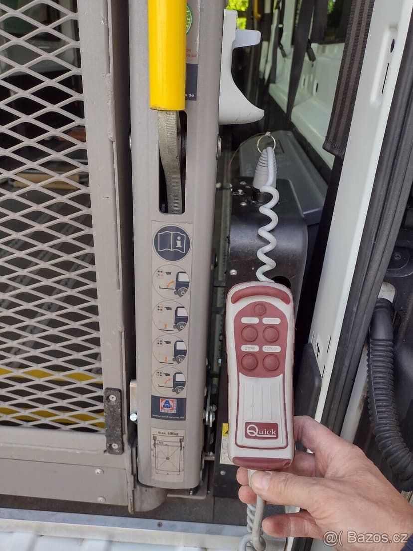 Německá Hydraulická plošina AMF Brunz do dodávky