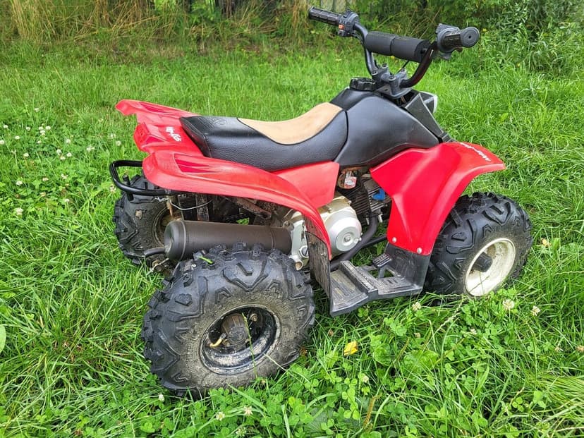 Dětská 4kolka 50cc - VELICE TICHÁ