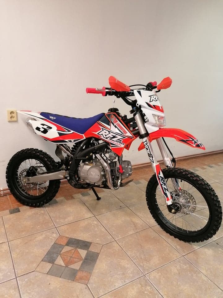 Pitbike By Apollo Jaguar 125cc 17/14 E-Start Oranžová