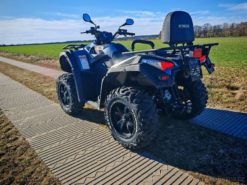 Kymco Mxu 700, 4x4, alu, tažné, naviják.