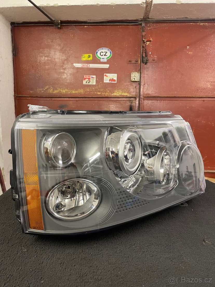 Range Rover sport L320 světla bixenon