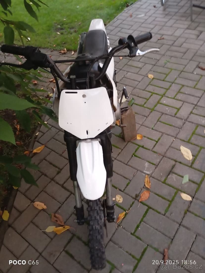 Pitbike s motorem simsona