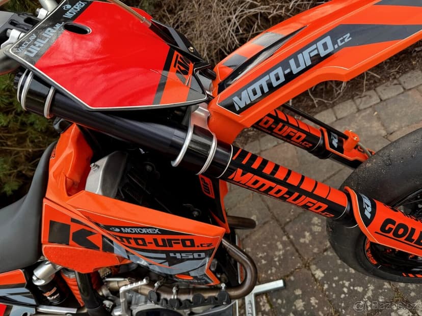 KTM 450 SMR ostré supermoto