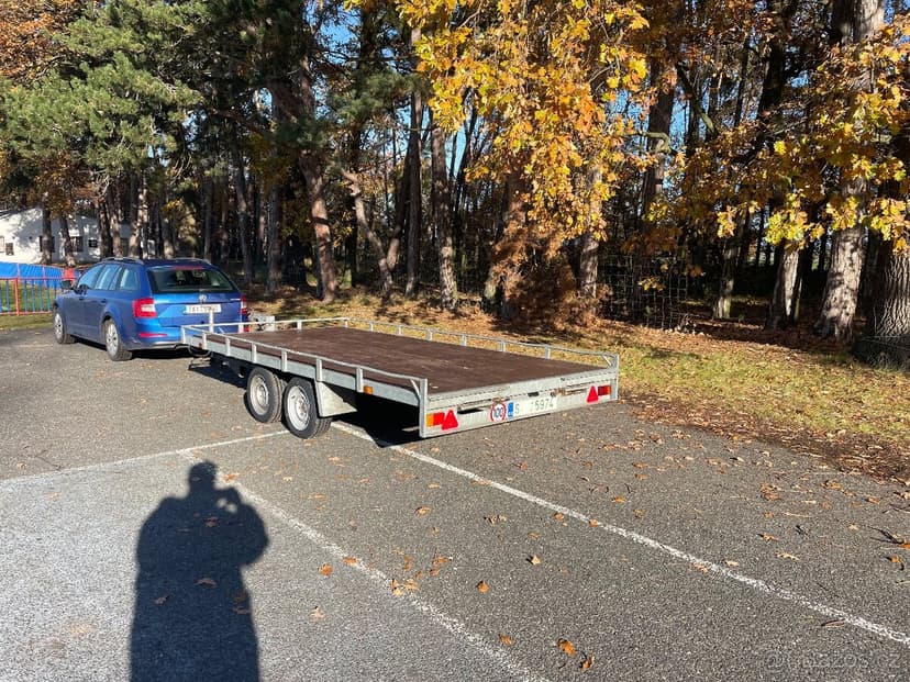 Univerzální podvalník SALLAS 2700 kg, 196x405 cm, sklopný