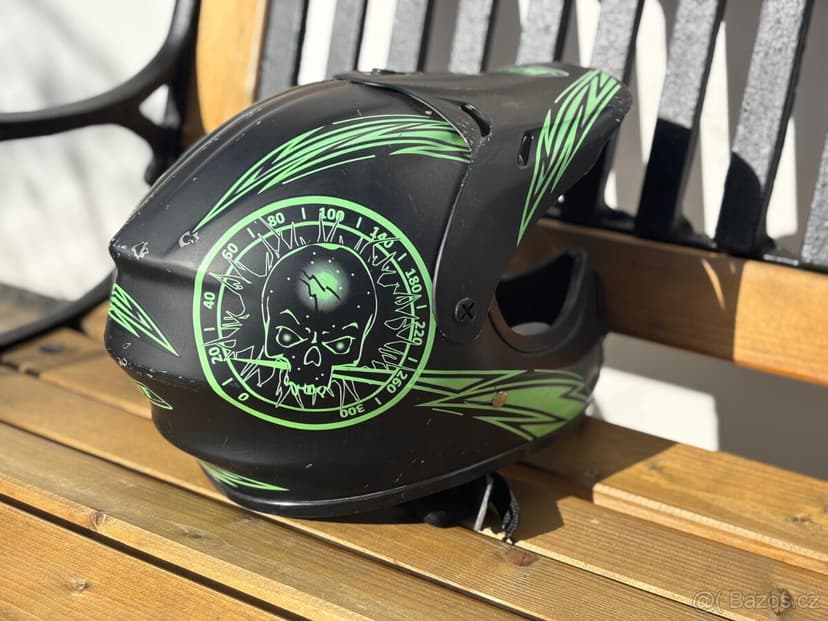 Moto přilba Tornado JST Enduro Junior + kalhoty SHIFT