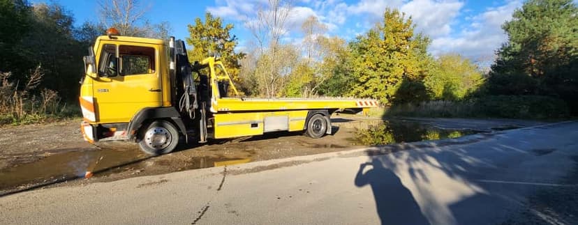 MERCEDES BENZ 814 ODTAHOVKA