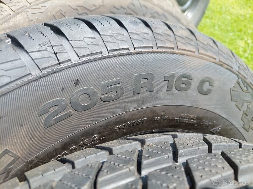 205 R 16 C  continental M+S zimní