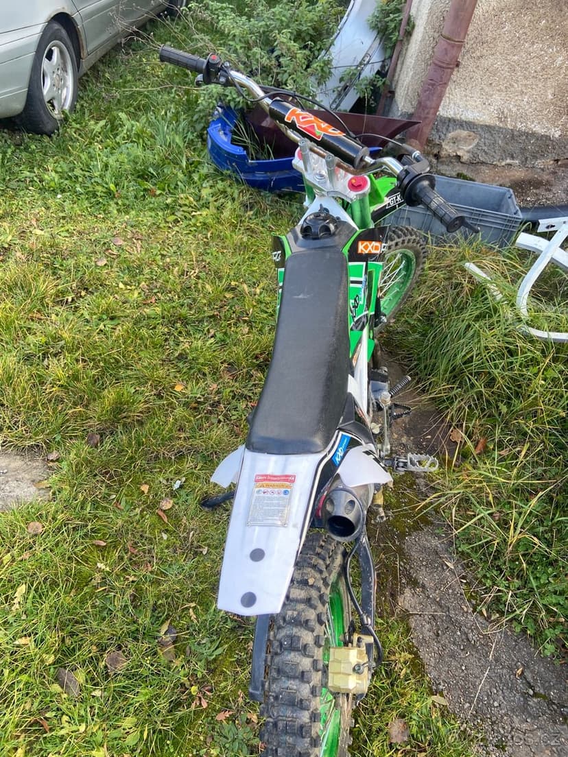 Pitbike skoro nejetý