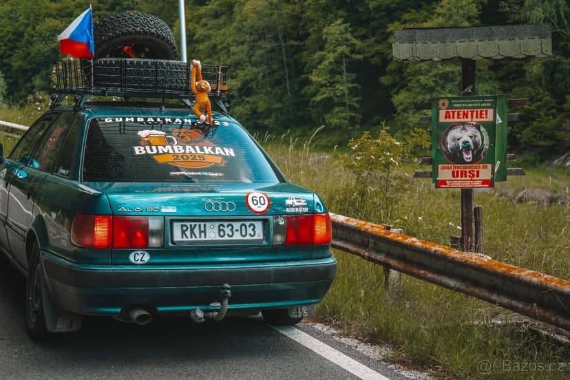 Audi 80 B4 2.0 66 kW expediční speciál Gumbalkan