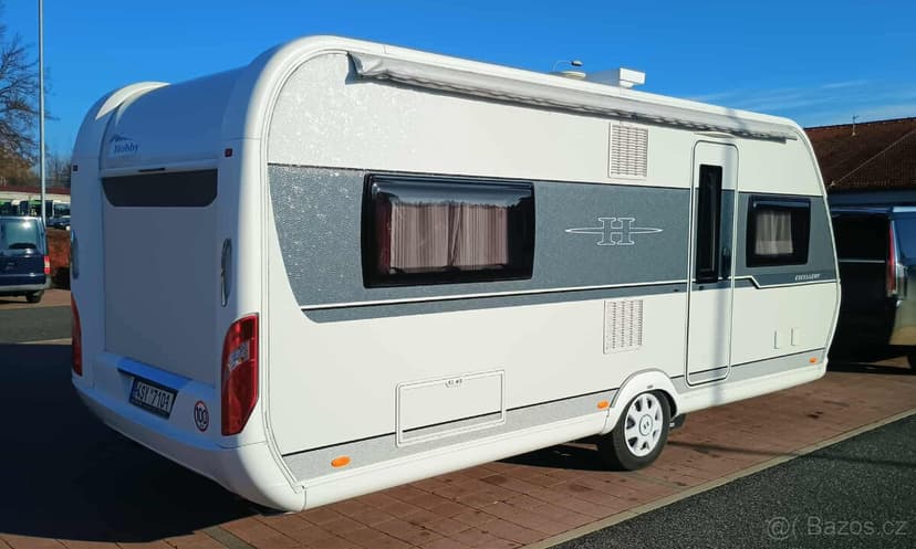 Hobby Excellent 540 FU,Rok 2020,solár, mover, markýza