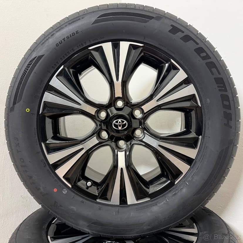 TOYOTA LC150 6x139,7 R19 ET25+TPMS+LETNÍ 265/55R19