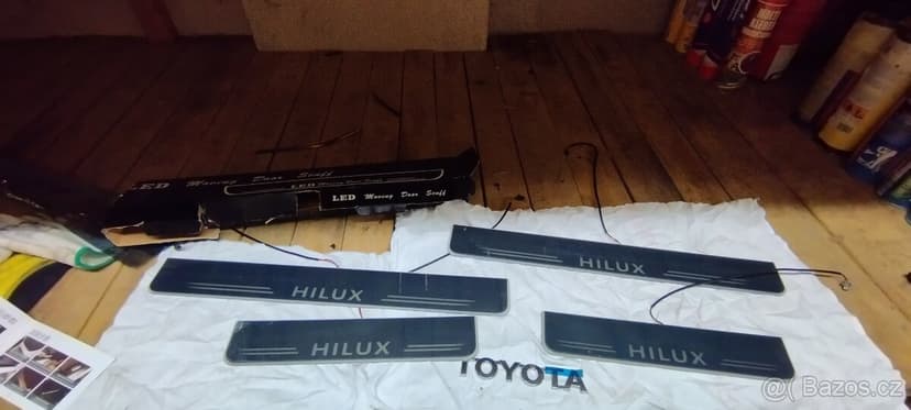 Toyota Hilux Led osvětlení prahu 4ks
